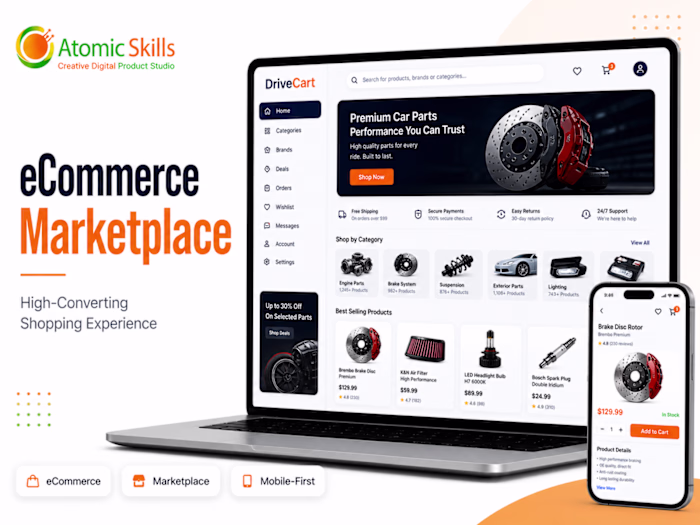 eCommerce Marketplace for Automotive Parts