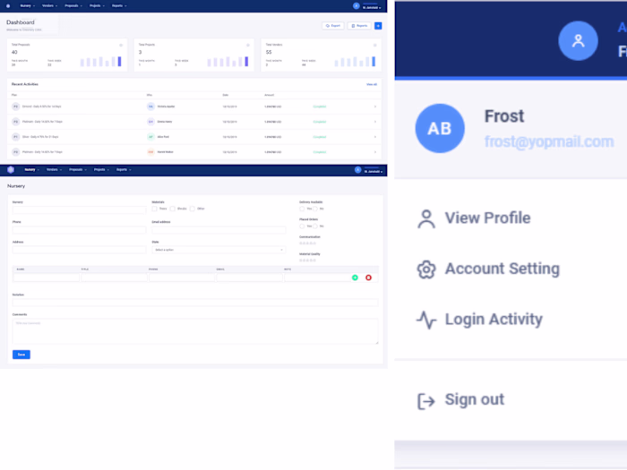CRM Application