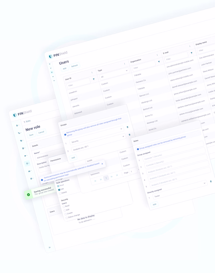 RBAC · Security UX · Enterprise Saas  · Fintech