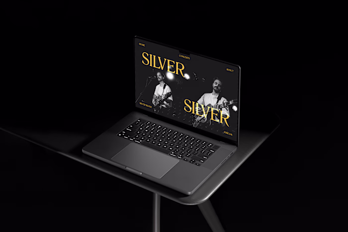 Silver Silver, visual identity for an independent music artist