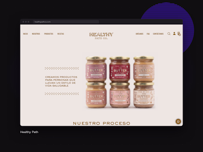 Healthy Path · A store you browse like a well-stocked shelf
