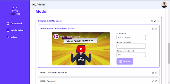 Learn Hub CMS