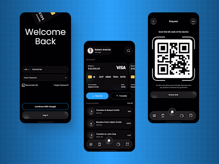Smart Banking Mobile App - Fintech