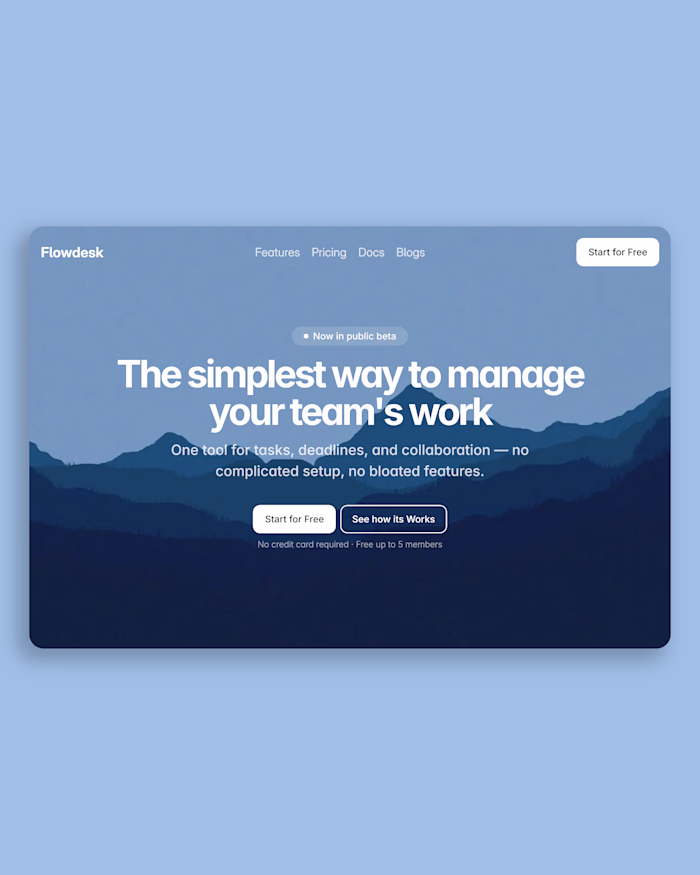 Saas Hero Section Design #framer