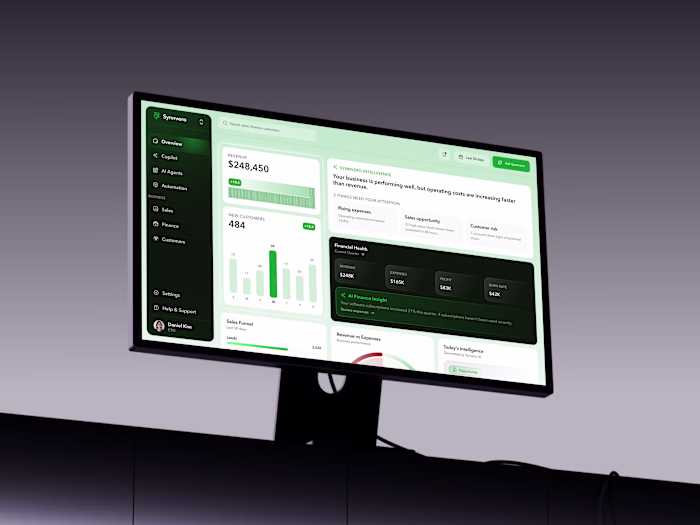 AI Business Intelligence Dashboard