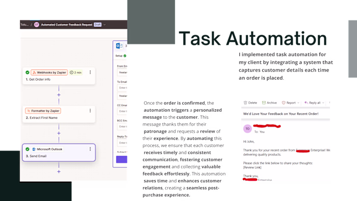 Automated Workflow (Customer Service Automation)
