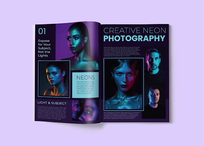 Photography Magazine Design