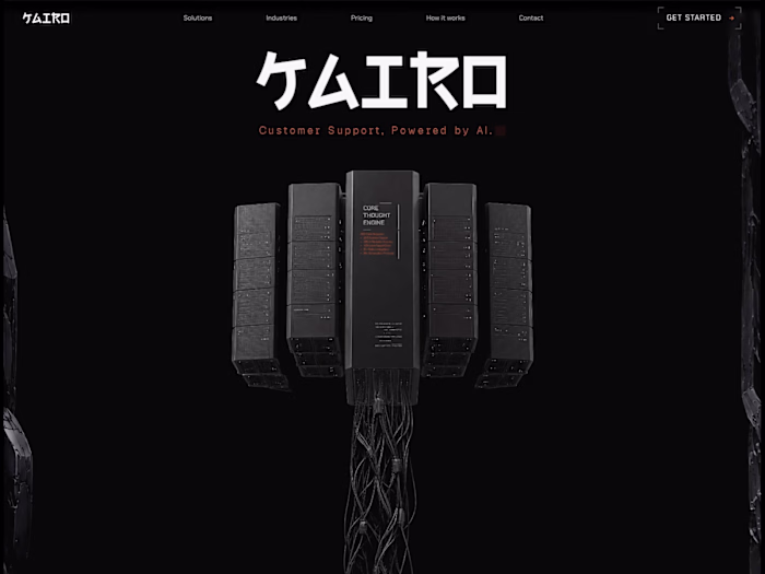 A modern website for Kairo,