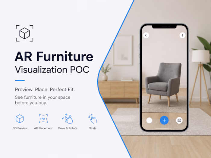 Built an AR Furniture Visualization