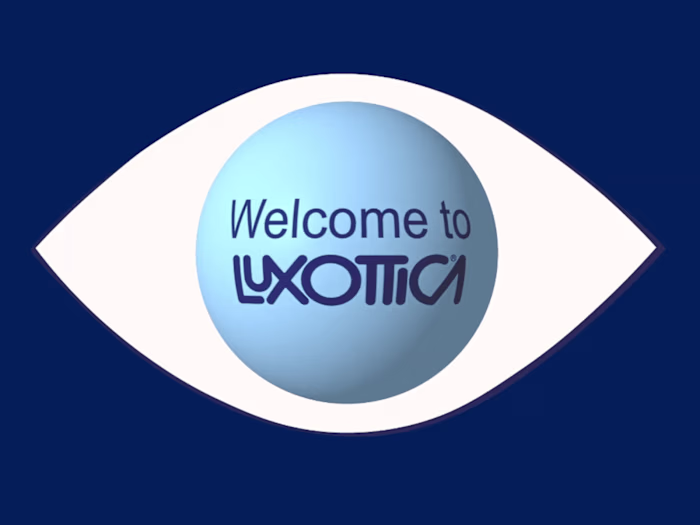 Luxottica Internal Welcome Animation