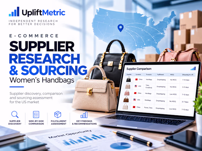Independent supplier research for a