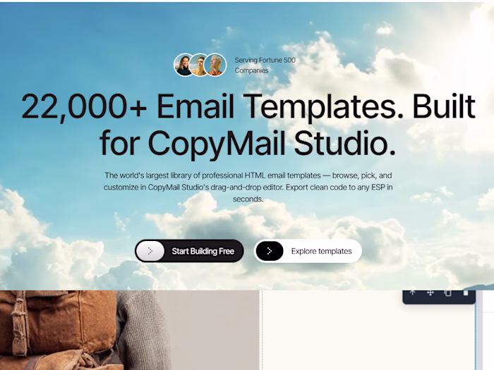 CopyMail.co (http://CopyMail.co) (SaaS) — HTML email templat...
