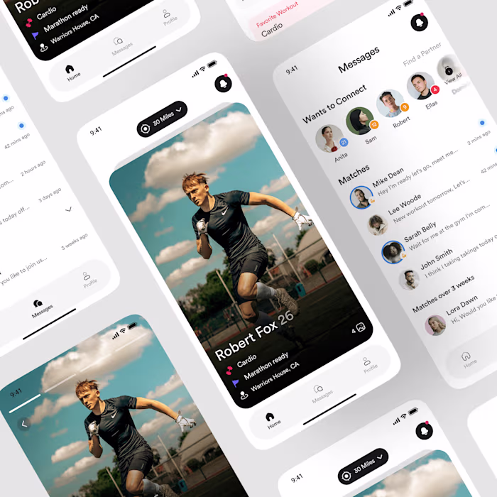 Fitness App Design