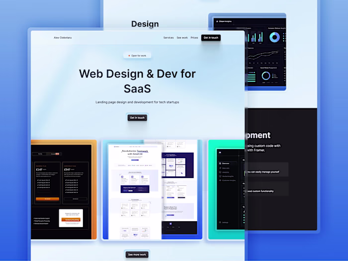 NextJS Landing Page Design and Development