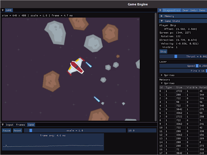 2D game engine