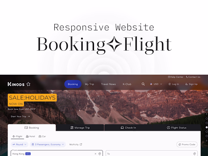 🛫 Website | Booking Flight