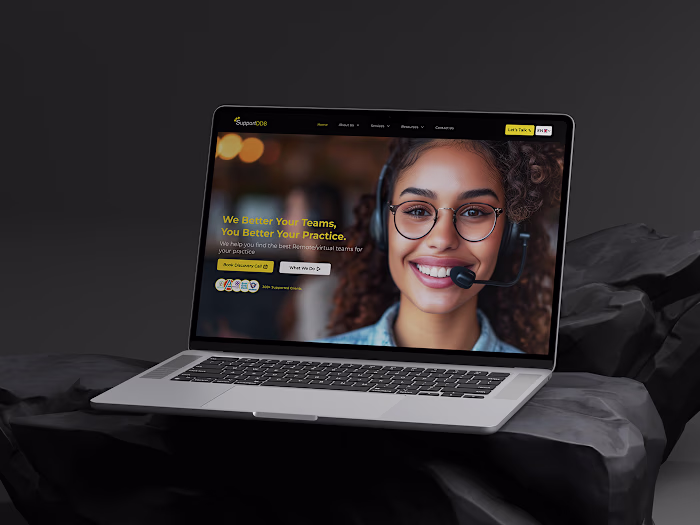 SupportDDS | Landing Page Redesign :: Behance