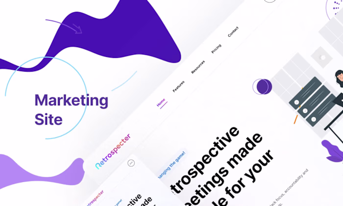 Retrospector Marketing Page
