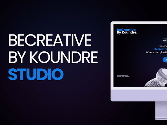 UX/UI Website Becreative Studio 