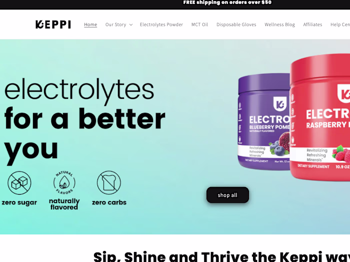 Customer Review Compilation for Keppi Electrolyte Supplement