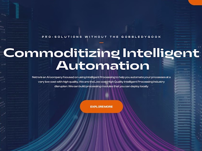 Website UI/UX Design & Development - AI