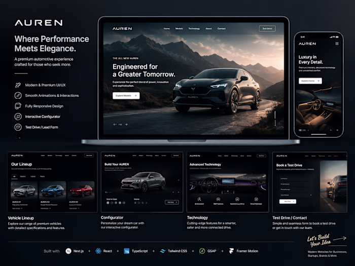 🚗 AUREN — Premium Automotive
