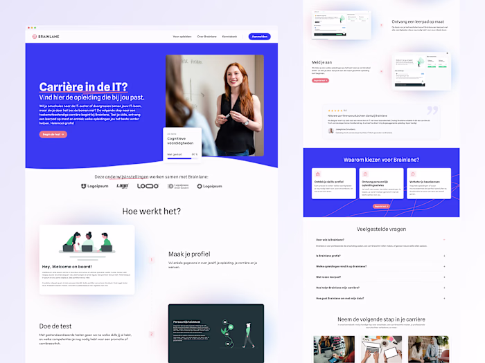 Brainlane IT Career Guidance Platform Development