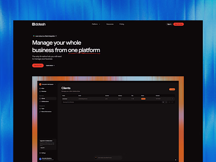 Imagine having a landing page for your SaaS made by the same...