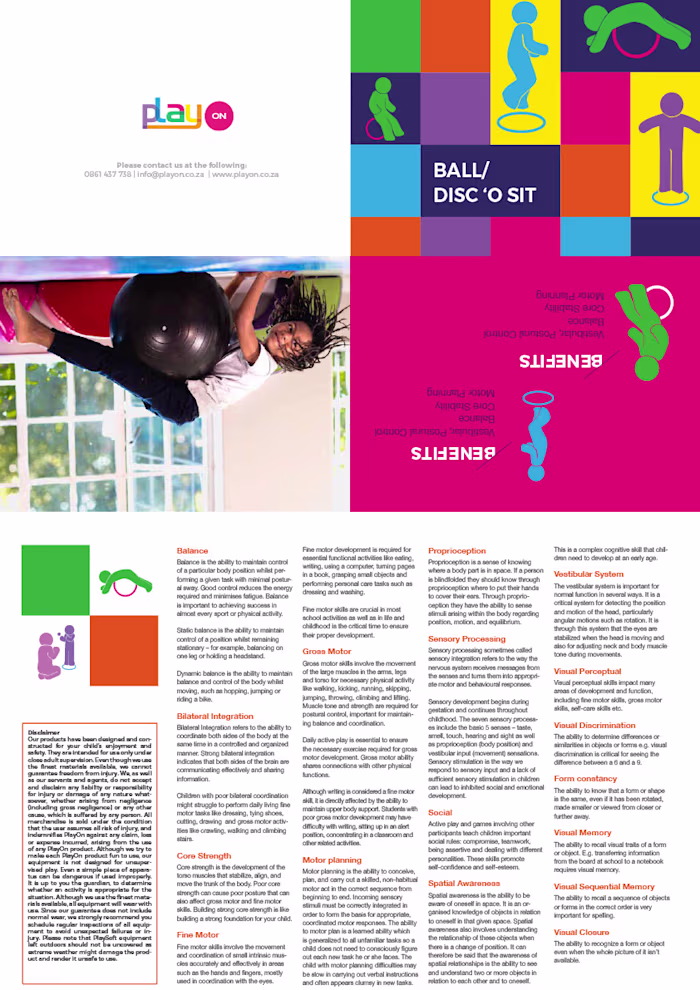 Playon Instruction brochure