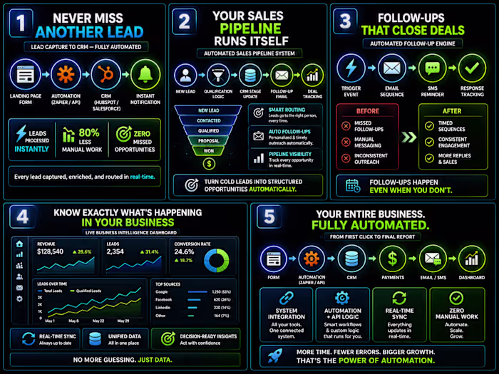Business Automation Specialist
I design and
