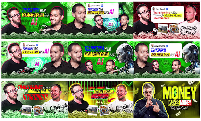 Youtube Podcust Thumbnail Design