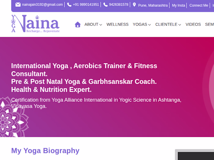 Naina Yoga is a wellness