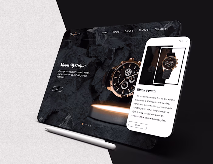 Landing page