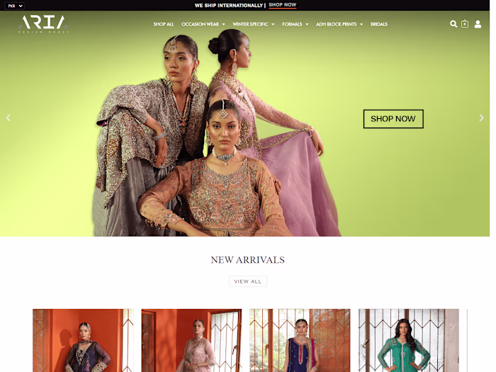 Women's Fashion Boutique Website - A Complete eCommerce Solution