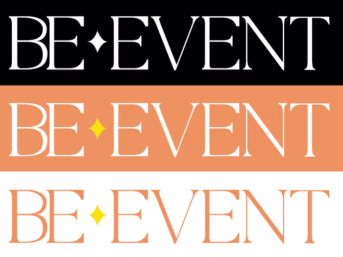 Be Event —  Custom Logo Brand