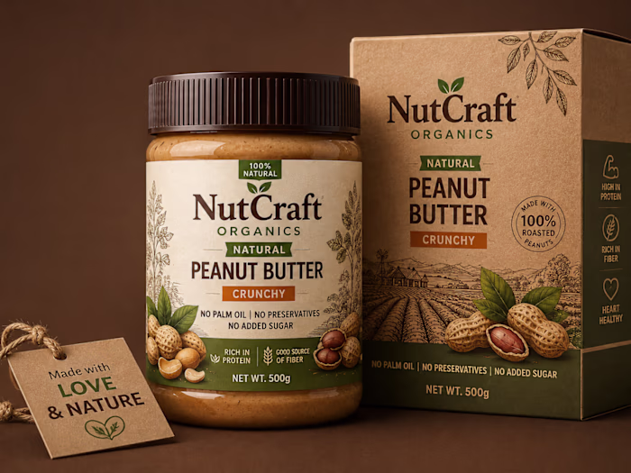 🥜 Premium Natural Peanut Butter