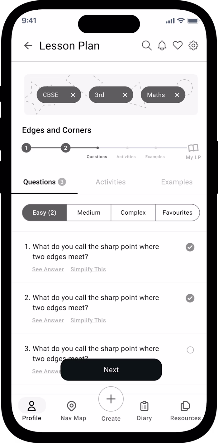 Teacher Companion
Domain: EdTech
Usage problem
A system