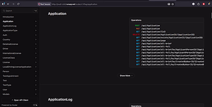Full Secure API Project DVLD,