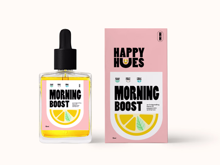 Happy Hues Concept Brand Identity
