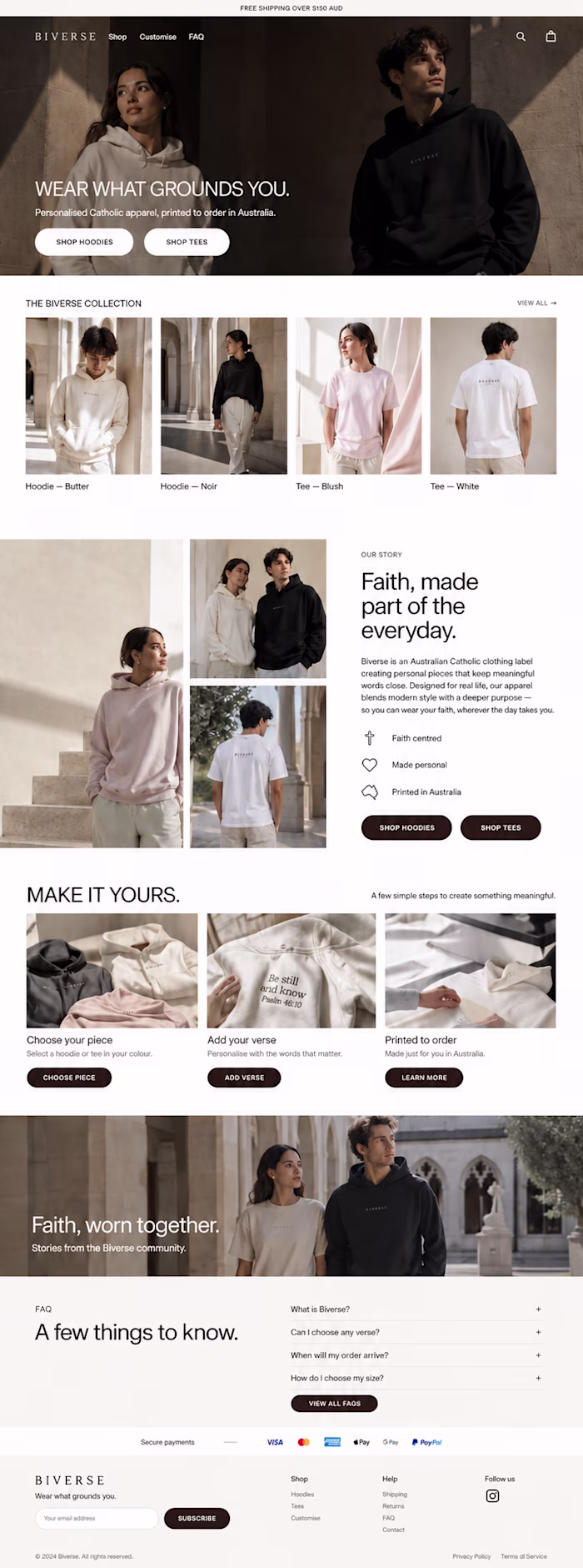 BIVERSE — Website Design & Build (In Progress)