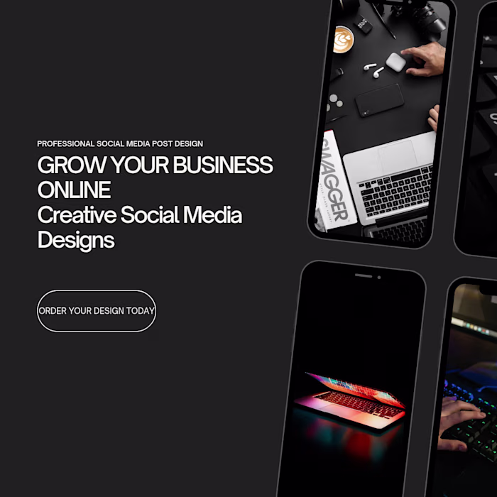 Social Media Post Design (Canva)