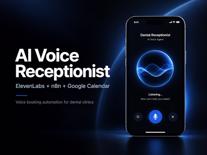 AI Voice Receptionist for Dental
