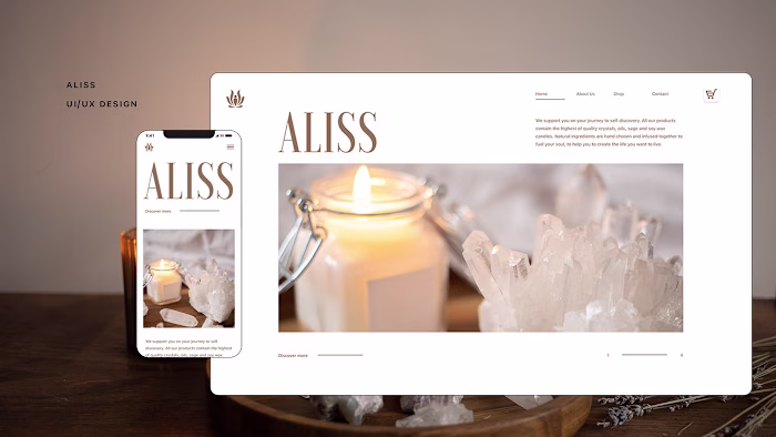 ALISS UI/UX Project :: Behance