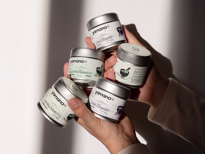 Yamana Matcha Branding and Packaging Design