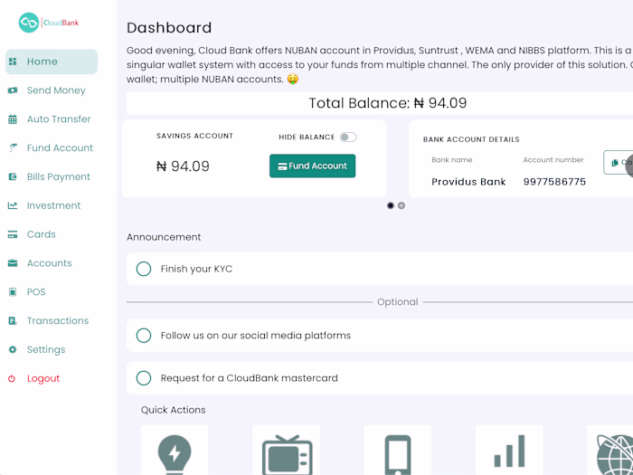 Cloudbank Client