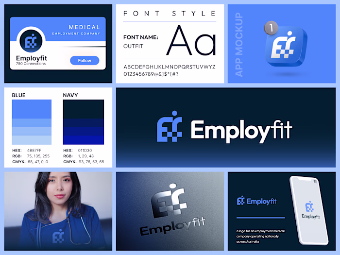 Occupational Healthcare Logo Design & Medical Brand Identity