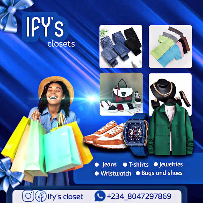 Boutique flyer