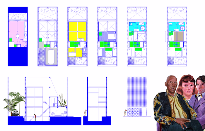 Design for a small house and artist studio