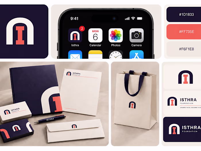ISTHRA Foundation | Nonprofit Brand Identity System