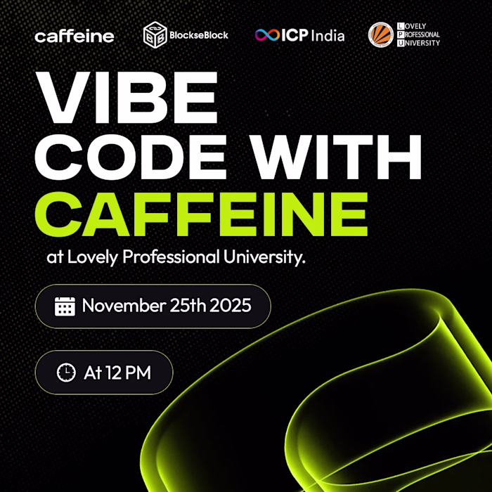 Vibe Code with Caffeine